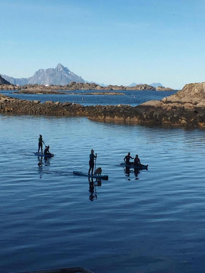 Vila Dyr Tillatt I Vakkert Hus Med Naturomgivelser I Lofoten Sennesvik Exteriér fotografie